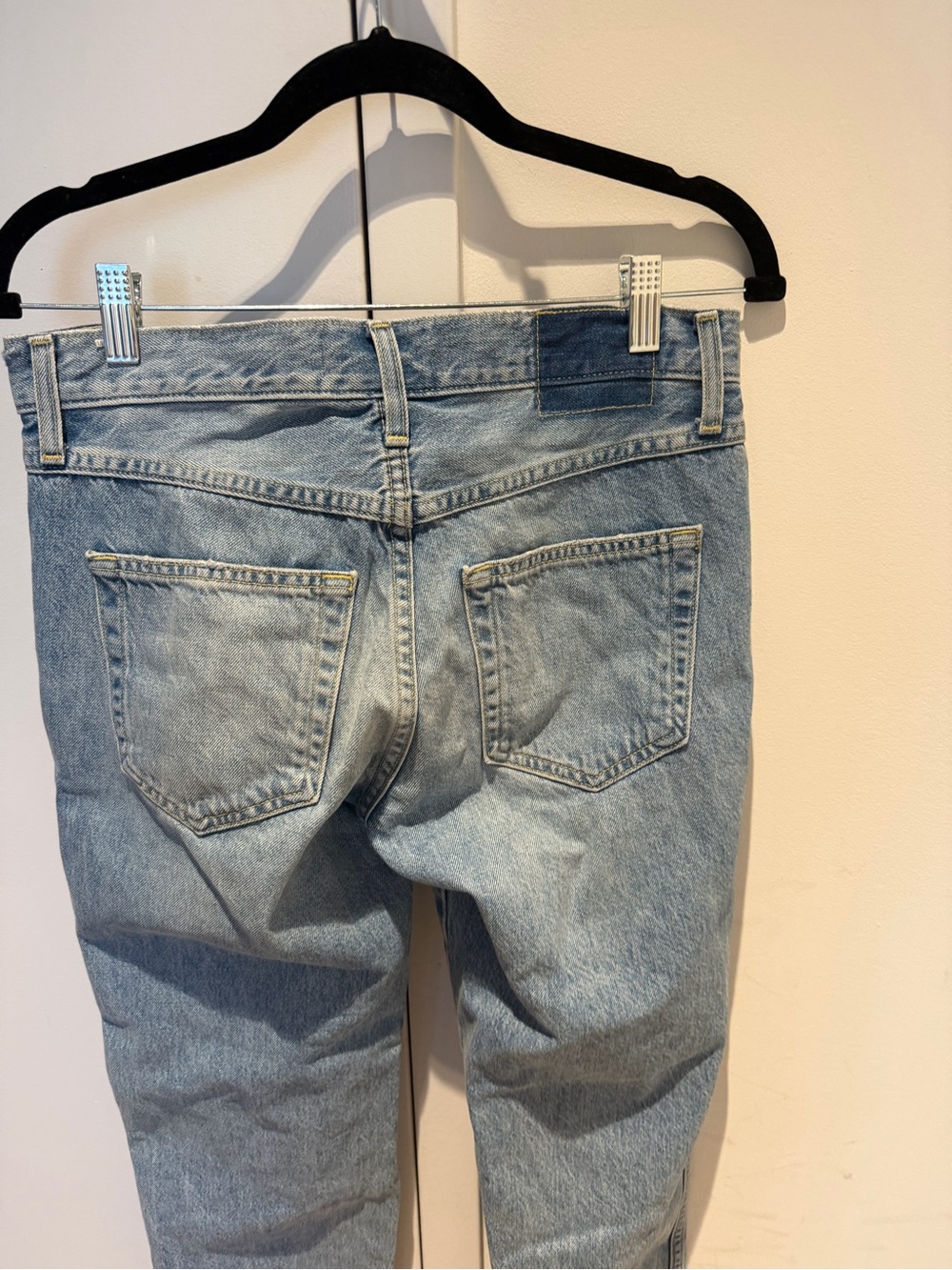 AMO 143 Straight-Leg Jeans Size 24 - Picture 6 of 7